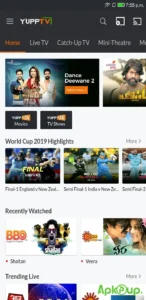 YuppTV APK 3