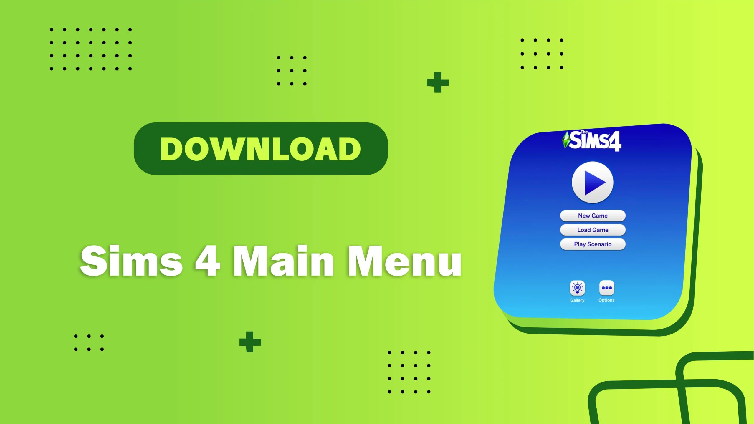 Sims 4 Main Menu APK 5.0 1